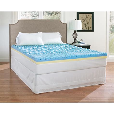 memory foam mattress topper queen